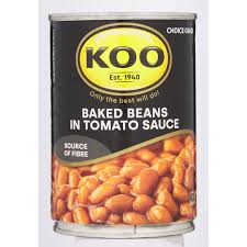 KOO baked beans 215g