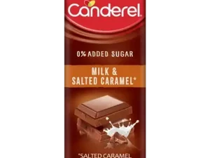 canderel milk caramel chocolate 100g (15s)