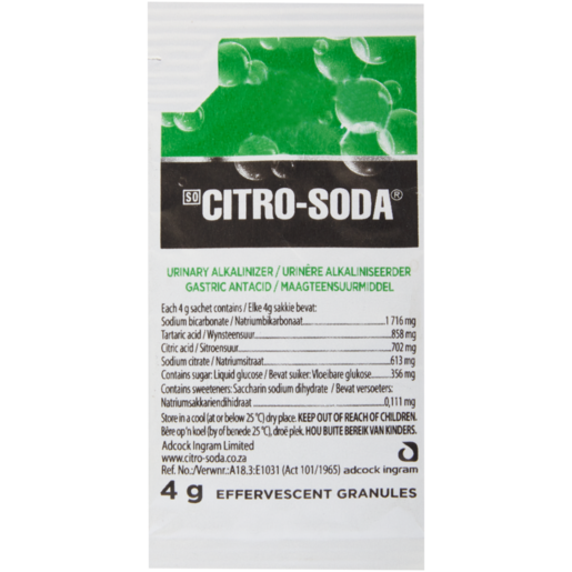 citro soda 4g sachet