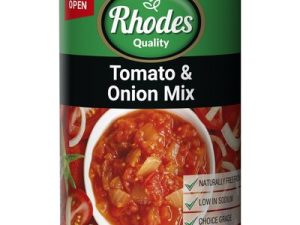 Rhodes tomato & onion mix 410g